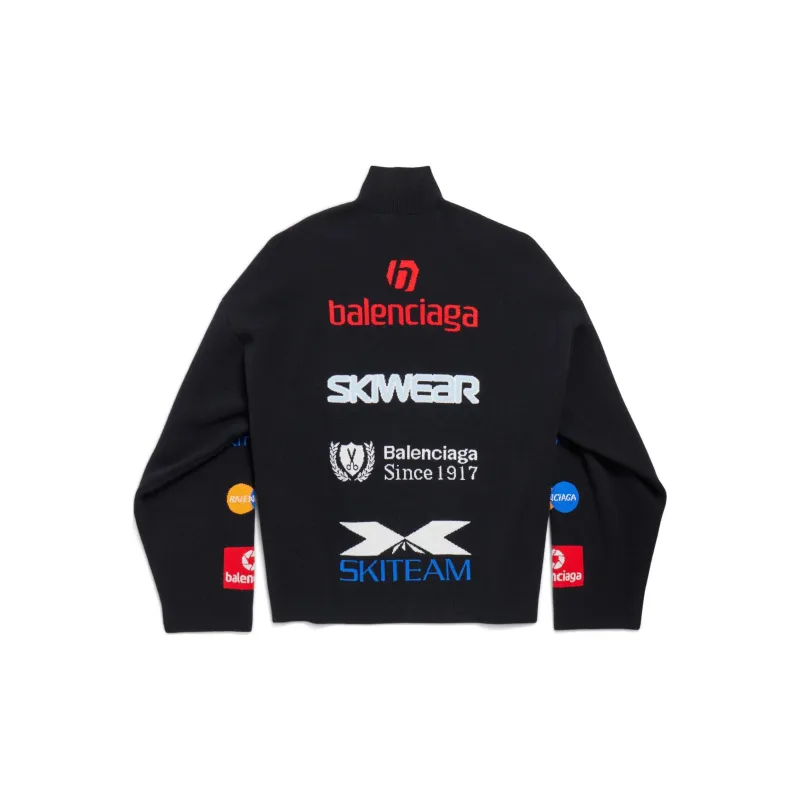 Balenciaga Turtleneck Long Sleeved Ski Sweater-1