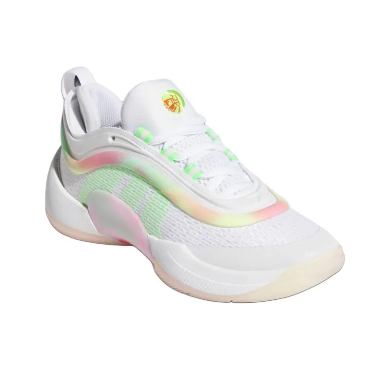 Haribo Goldbears x Adidas Anti Slip Wear Resistant Low Top Children's Basketball Shoes White Teenagers-2