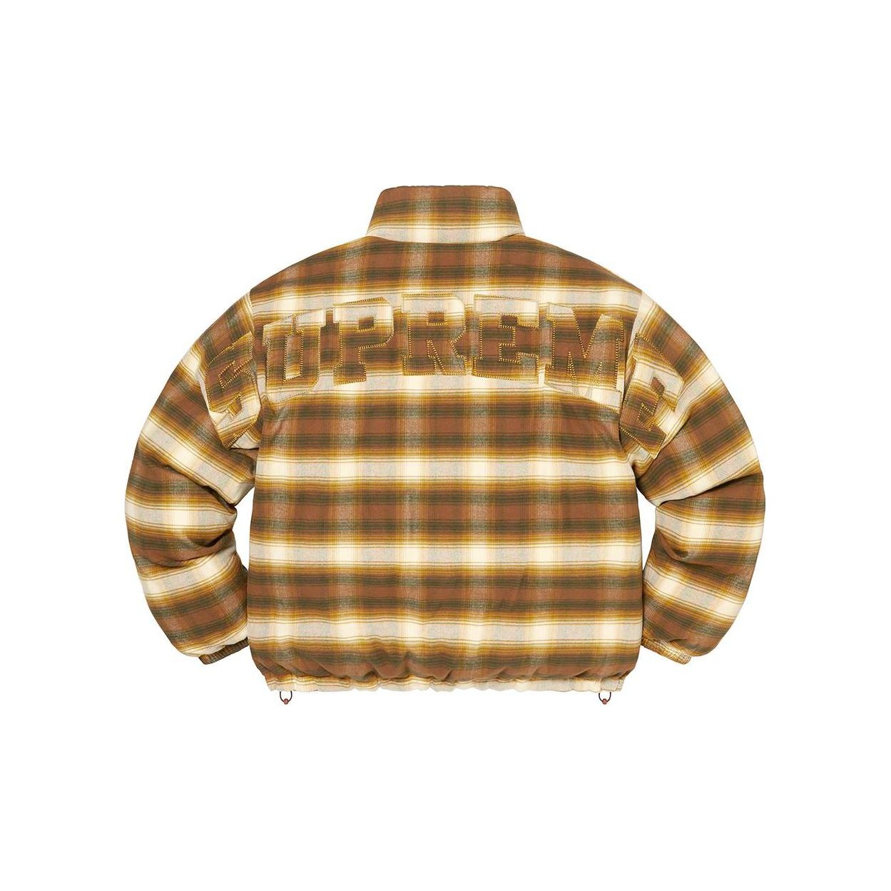 Supreme Flannel Reversible Puffer Jacket - Cheap Rcj Jordan