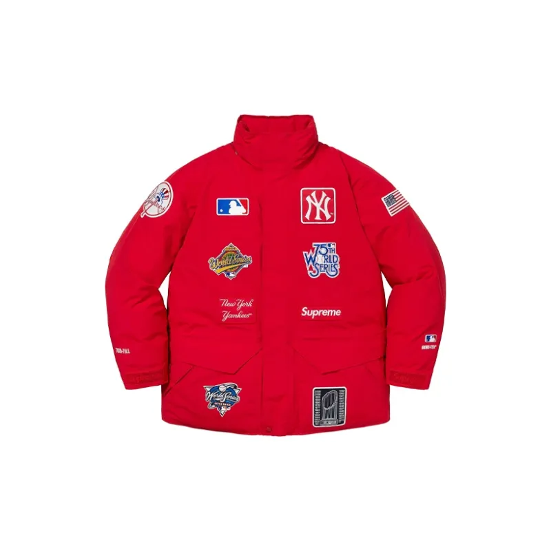Supreme New York Yankees GORE TEX 700 Fill Down Jacket-8