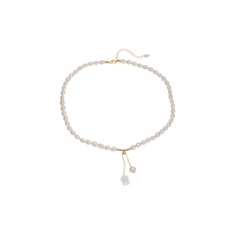 Andaozi Freshwater Pearl Necklaces Women's-0
