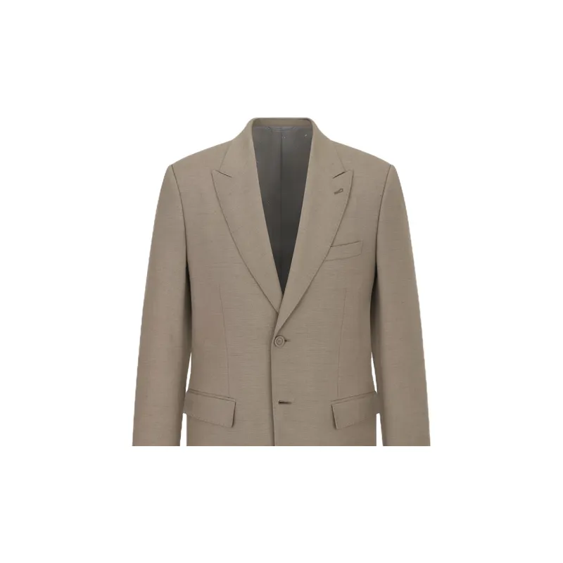 DIOR Single Breasted Long Sleeved Jacket-4