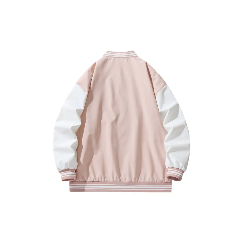 Small Columns Under The Sea Baseball Jacket Unisex-8