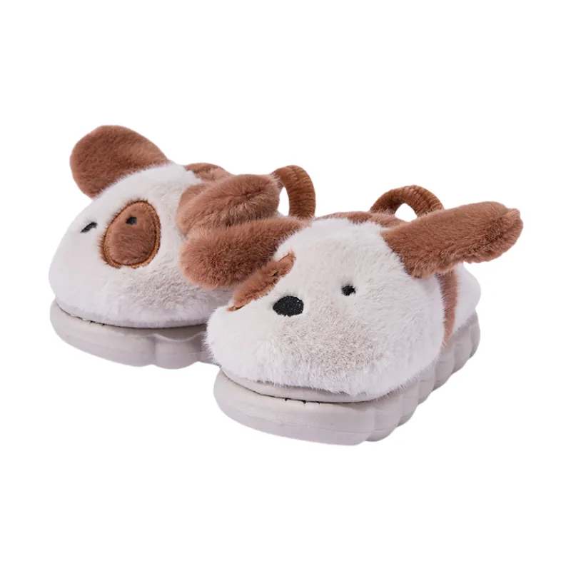Yalu Cotton Slippers For Fall And Winter, Home Indoor Warm Cartoon For Men And Women's, Home Slippers-16