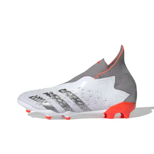 adidas ilana backpack girls with women+ Anti-Slip Wear-Resistant Mid-Top Kids' Soccer Shoes Gray Teenagers