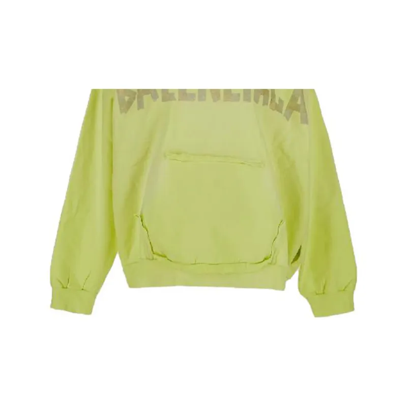 Balenciaga Ripped Pocket Hoodie-9