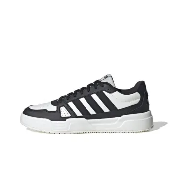 Adidas LITE BALLER Slip Resistant Breathable Low Top Skateboard Shoes Men's Black White