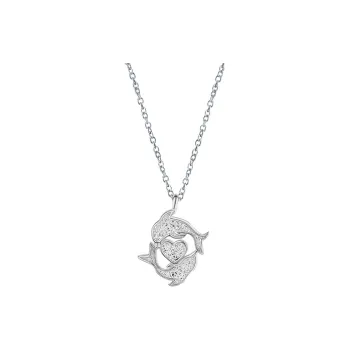 KLFOOK 999 Fine Silver Necklaces Women's