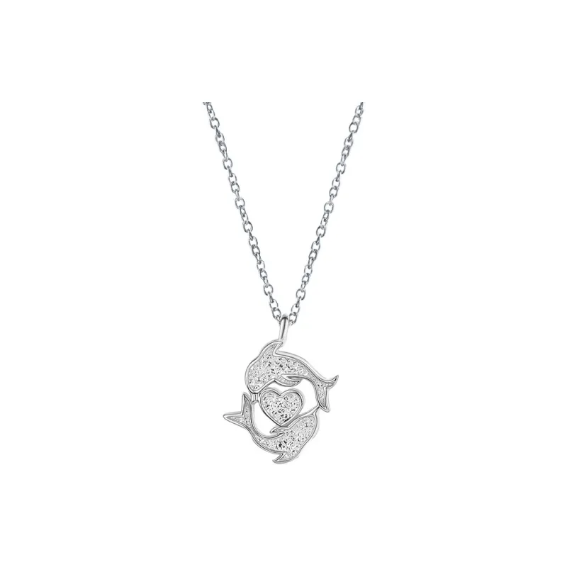 KLFOOK 999 Fine Silver Necklaces Women's-0