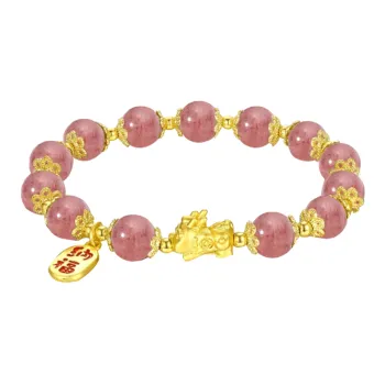 Zheng Tai Fook Gold Bracelet Unisex