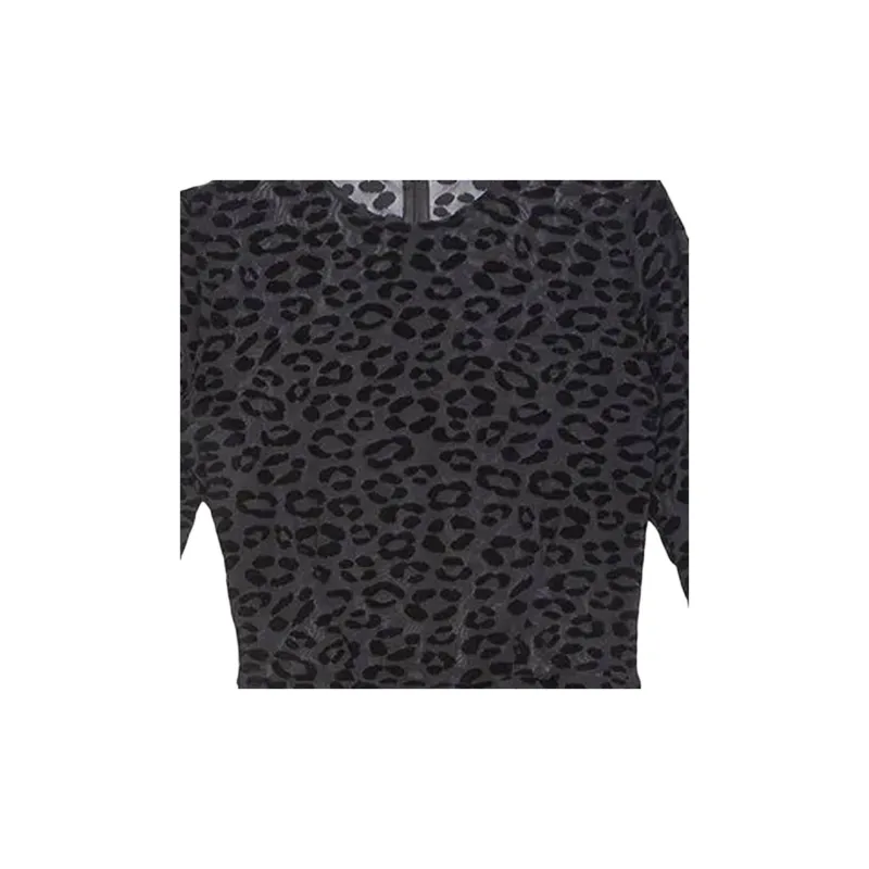 Fleur Du Mal Flocked Leopard-print Catsuit-2
