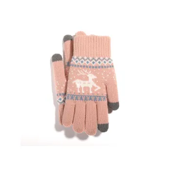 CARDANRO Acrylic Knit Gloves Unisex