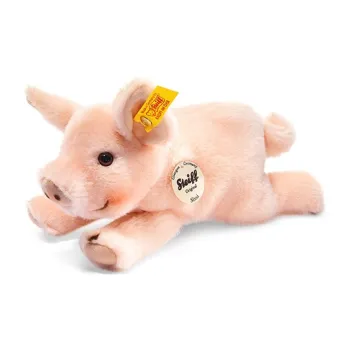 Steiff Cute Pet Design Collection SISSI Pet Pig Rose Dolls Plush Doll 22cm Height