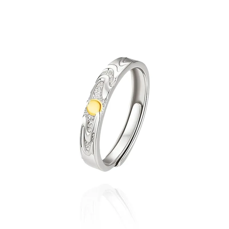 NUSQ Sterling Silver Rings Men's-0