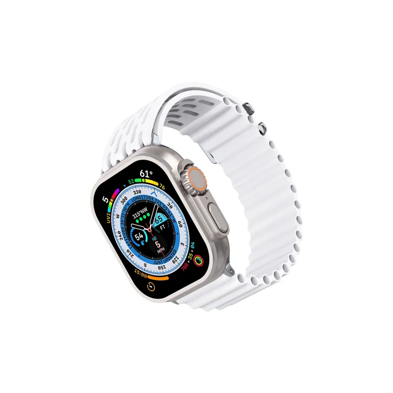 NCFCK Apple Compatibility Watch Band High Strength Silicone Material-16
