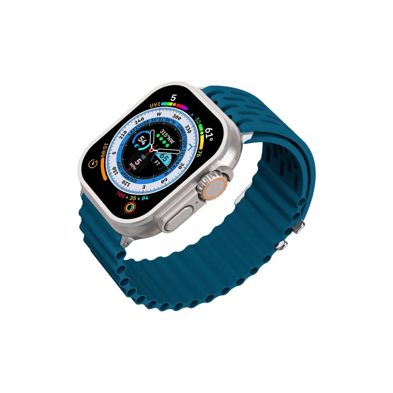 NCFCK Apple Compatibility Watch Band High Strength Silicone Material-5