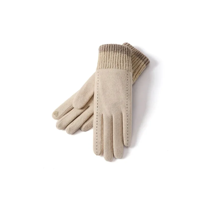 CARDANRO Wool Knit Gloves Unisex-2