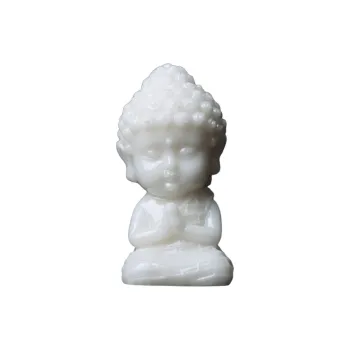 NIANSI Hetian Jade Ornament White Jade Unisex
