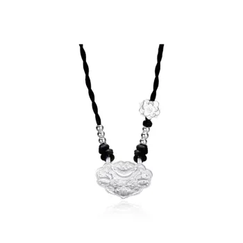 Chongqing Gold Store S999 Fine Silver Necklaces Unisex