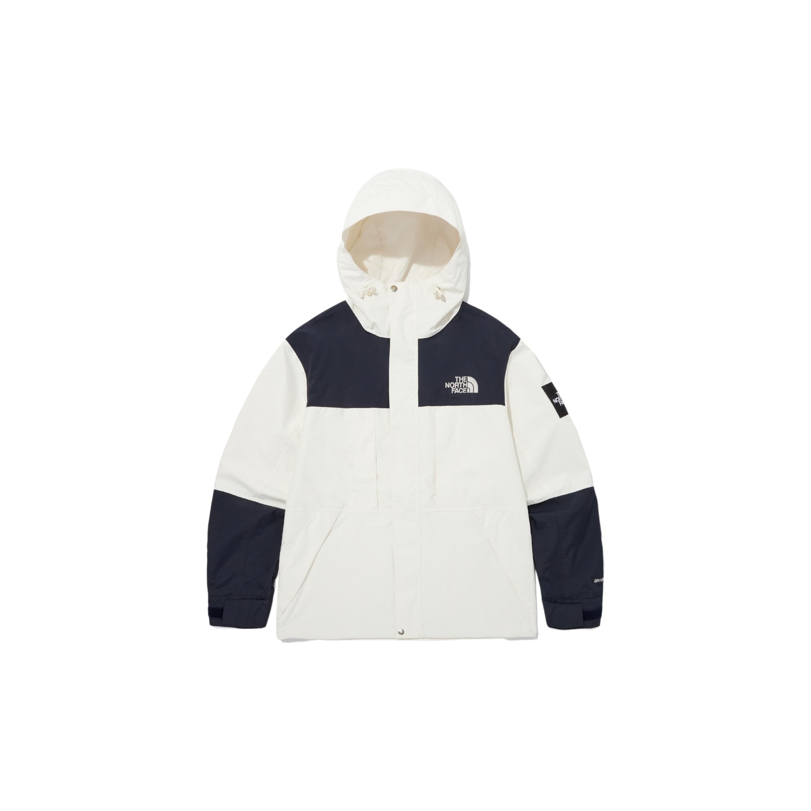 THE NORTH FACE NEO VAIDEN Windbreaker Jackets Unisex Cream White/Black L