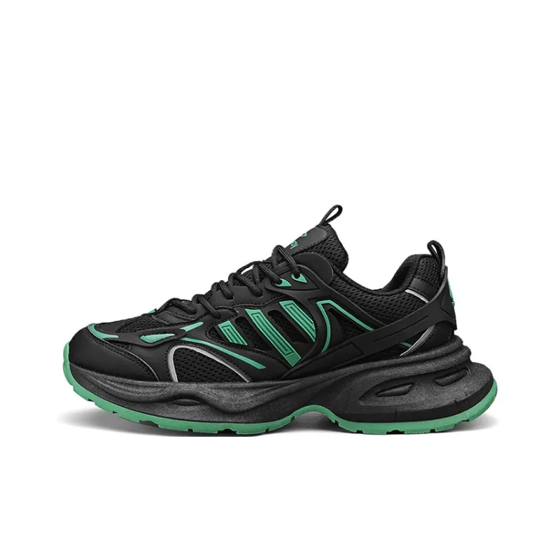 DEERWAY Durable Breathable Lightweight Low-Top Casual Shoes Chunky Sneakers Men's-0