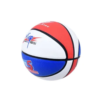 KASUP PVC Basketball Red Blue White Size 5 Ball Indoor Outdoor Universal Unisex