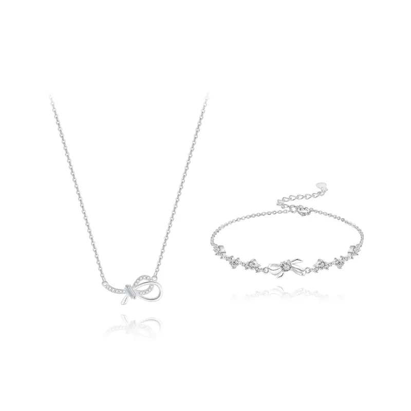BLANK IN BLANK Sterling Silver Necklaces Women's Bestie Girlfriend Couple Birthday Gift Girl-3