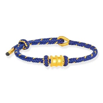 Zheng Tai Fook Gold Bracelet Unisex