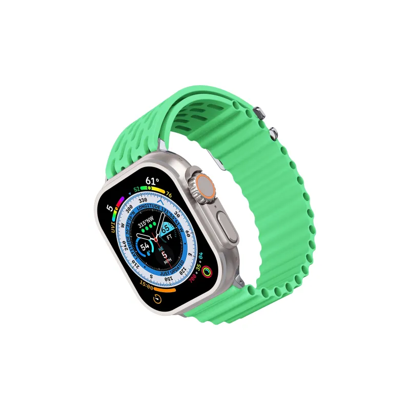 NCFCK Apple Compatibility Watch Band High Strength Silicone Material-1