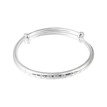 Stone Edge Poly 999 Fine Silver Bangles Women's