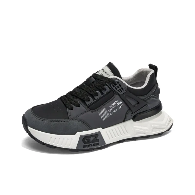 Meiretu Slip Resistant, Abrasion Resistant, Lightweight Low Top Casual Shoes Men's-6