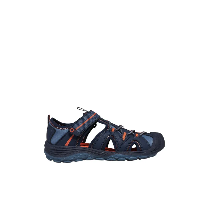 MERRELL Anti-Slip Wear-Resistant Low-Top Children's Sandals Marine Blue Kids'-1