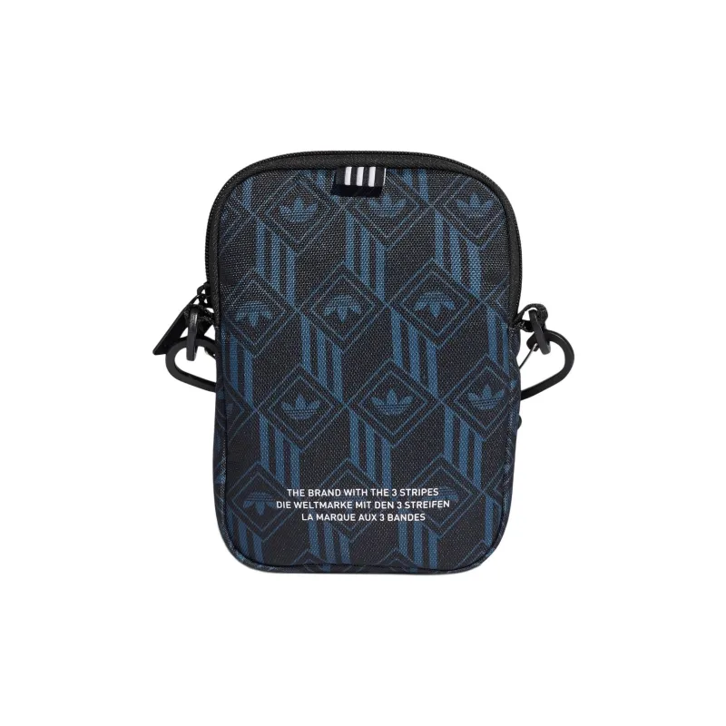 Adidas Originals Polyester Shoulder Bag Crossbody Bag Unisex Blue Black-2