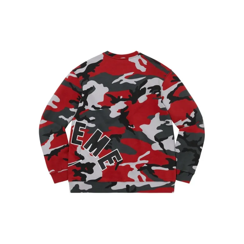 Supreme SS22 Week 14 X Nike Arc Crewneck Heather Grey-3