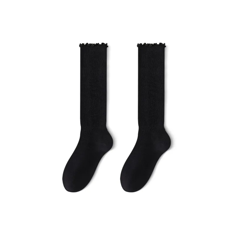 Temooues Knee High Socks Women's Combo Set-3