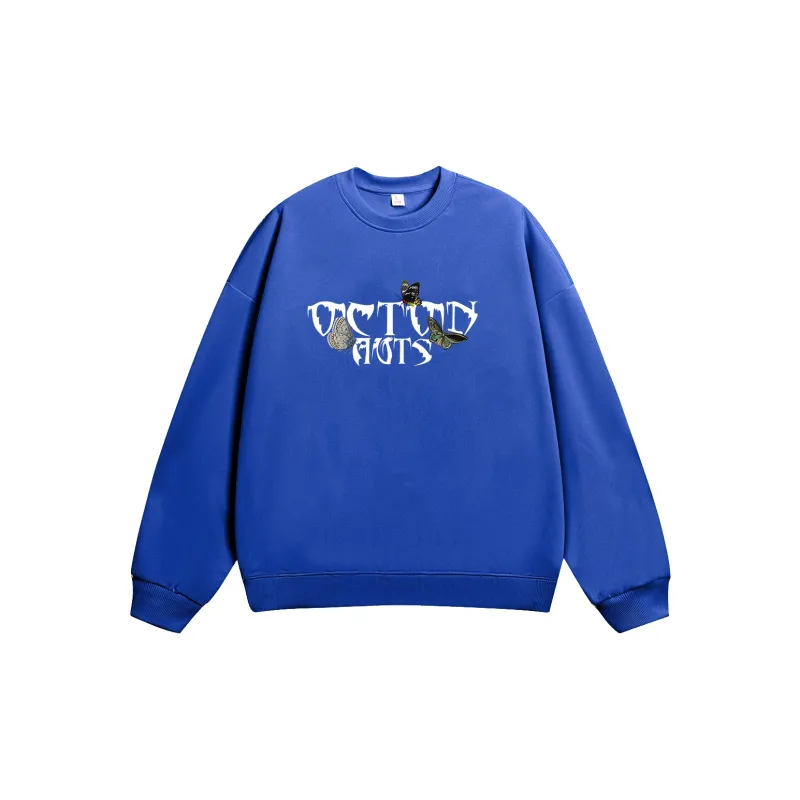 Small Columns Under The Sea Sweatshirt Unisex-14