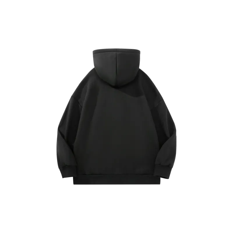 Unite Life HOODS Sweatshirt Unisex Black-1