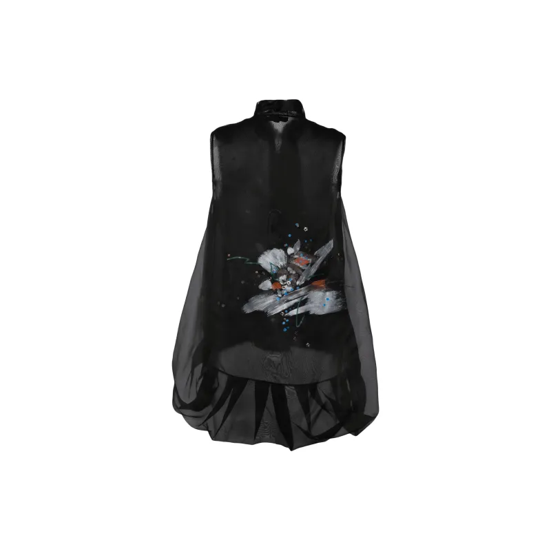 SHIATZY CHEN Libre Collection Standing Collar Vest-1