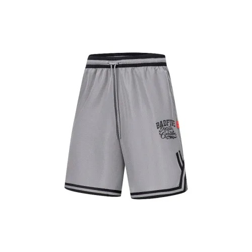 LINING Badfive Casual Shorts Men Shark Gray