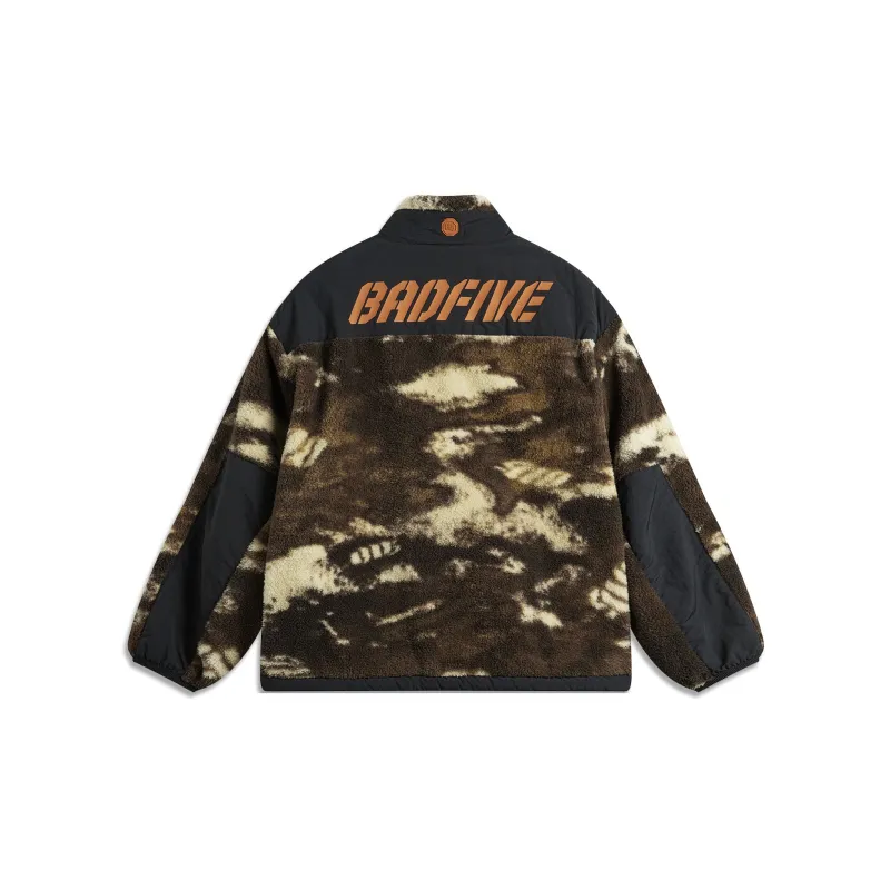 LiNing BadFive Jackets Coats Men's Full Camouflage Print/Black-1