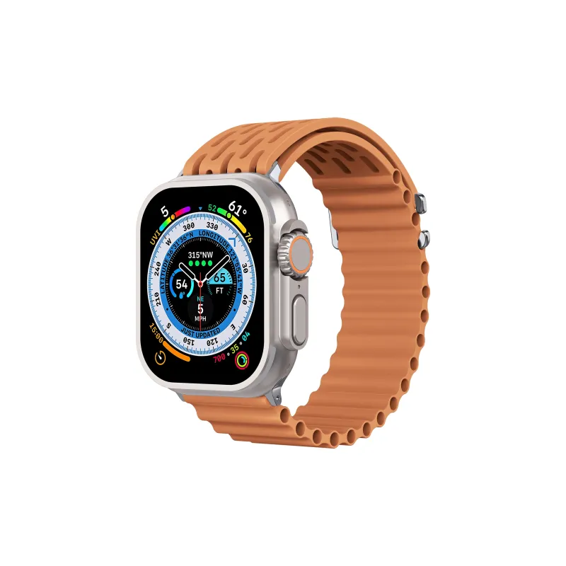 NCFCK Apple Compatibility Watch Band High Strength Silicone Material-12