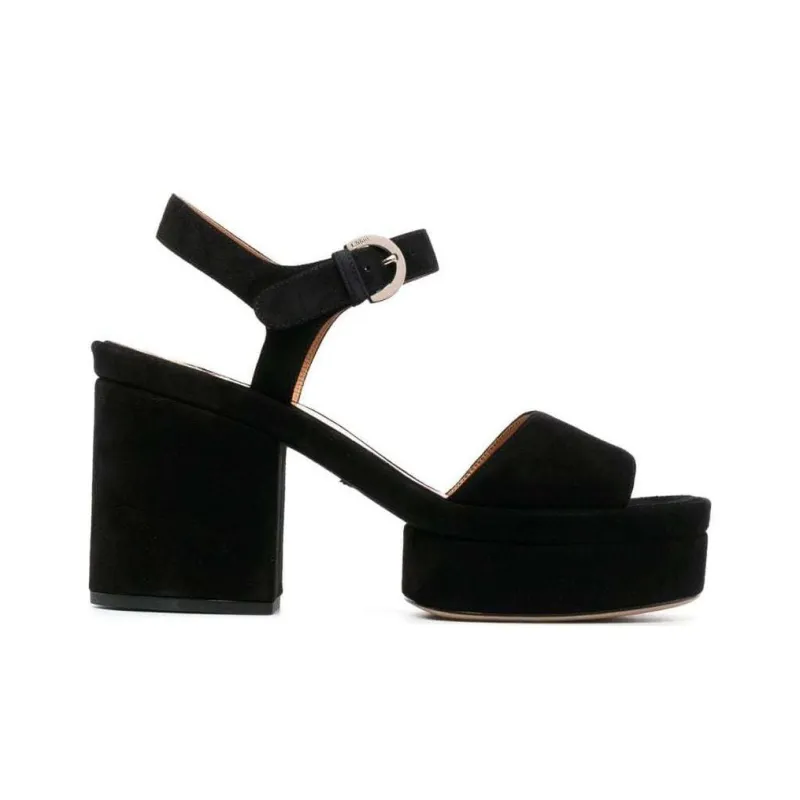 Chloe Odina Strap Sandals Women's Black-1