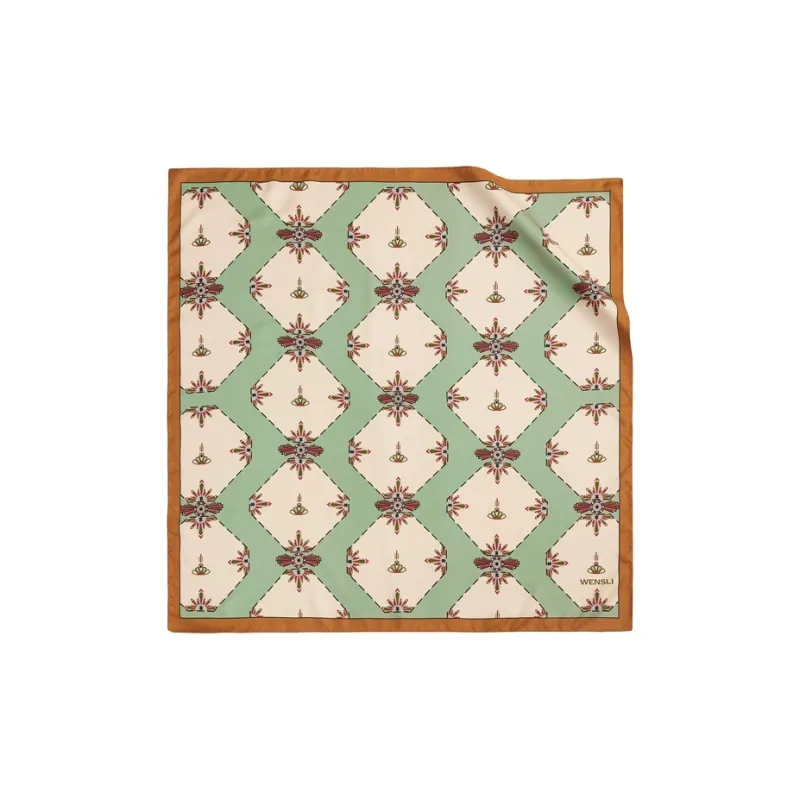 WENSLI Silk Scarves Women's-1