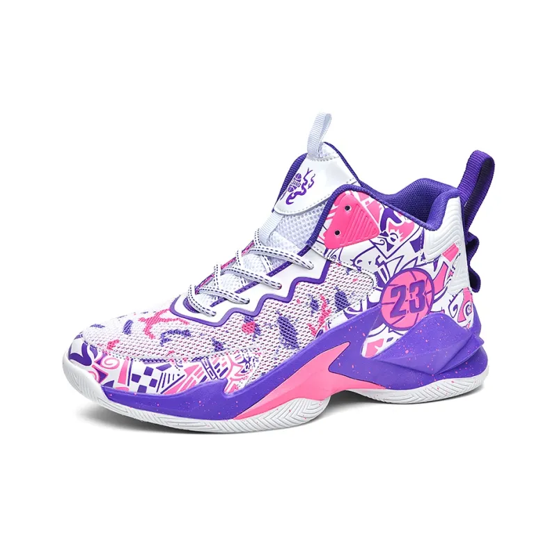MUSHILANDI Cushioning Height Increase With Rebound Mid Top Basketball Shoes Unisex-1