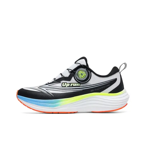 Up Run Cyclone Arrow Low Top Running Shoes Unisex Tricolor Pond