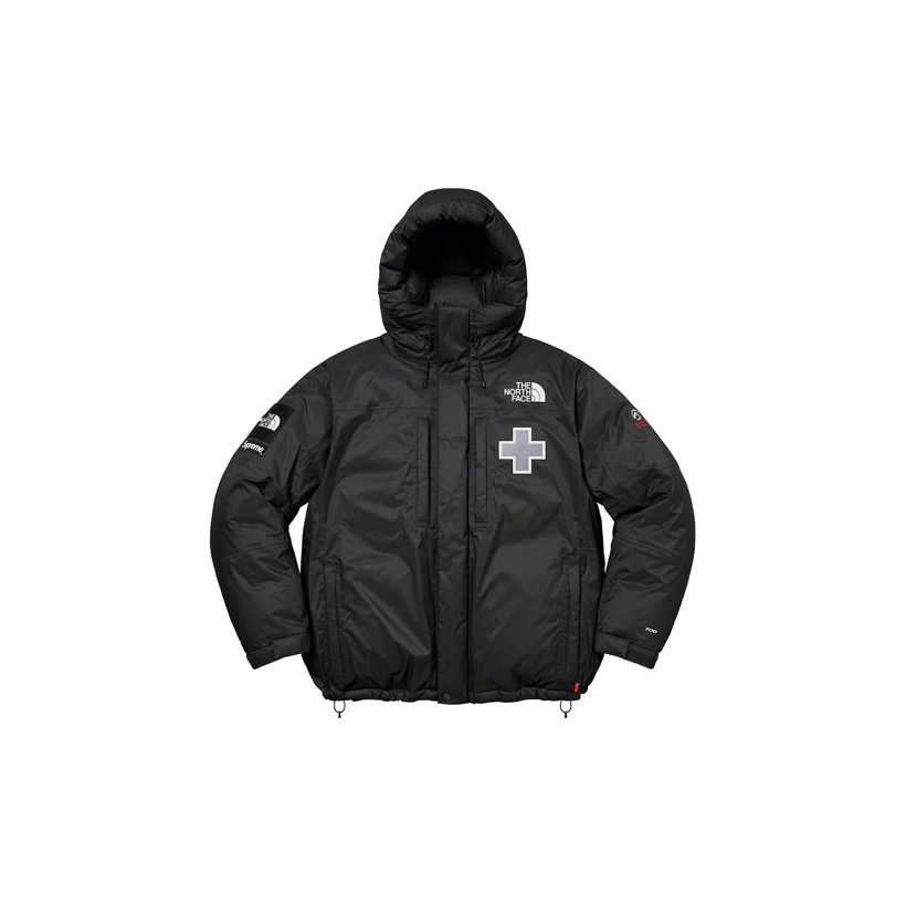 Supreme Burberry Shearling Collar Down Puffer Jacket Light