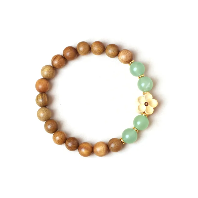 WJT Barbie Sandalwood Wooden Bracelets Unisex-4