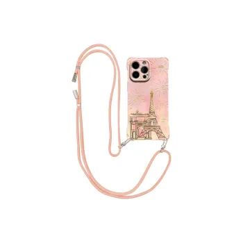 Sen Dog Silicone Material Crossbody Refreshing Phone Cases Compatible With IPhone 16 Pro Max/Pro/Plus/15/14/13