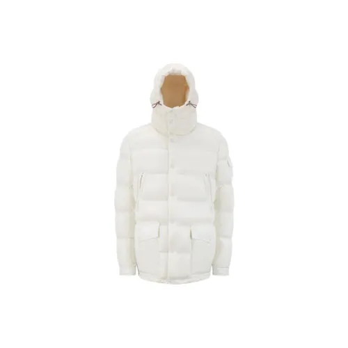 Moncler Down Jackets Men White