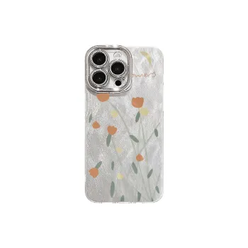 XIANGRIKE TPU Material Tulip Phone Case Compatible With IPhone 15/14 Plus/13/12/11/15 Pro Max/XS/XR/XS Max/8 Plus